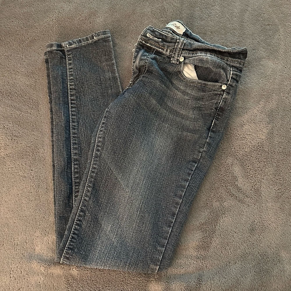 "Shady Lady" Women's Blue Skinny Jeans Size 11